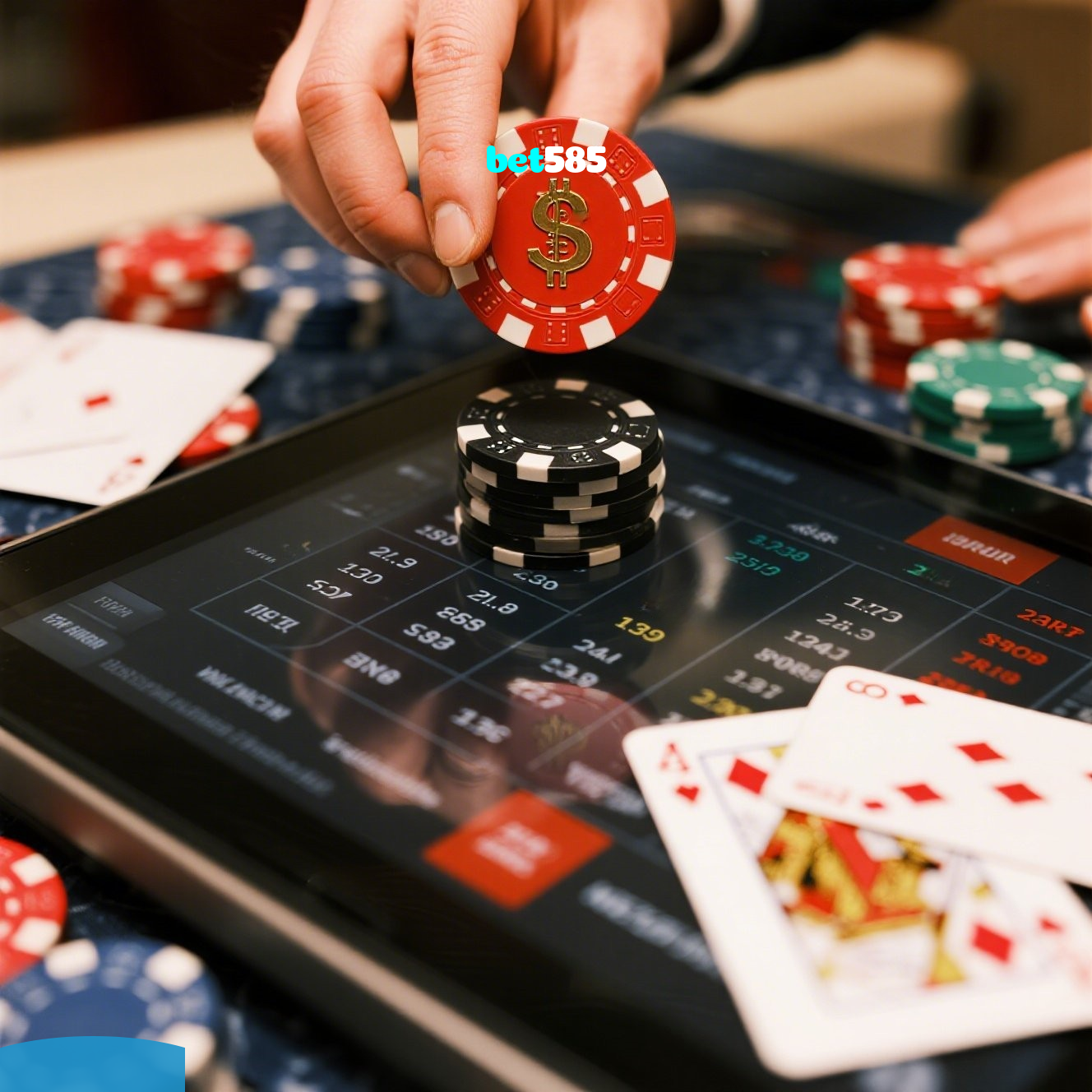 bet585：Apostas ao vivo no futebol e diversão em jogos de cassino como slots e roleta!